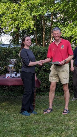 Emma Stratford wins the Under 25 OCRA Trophy